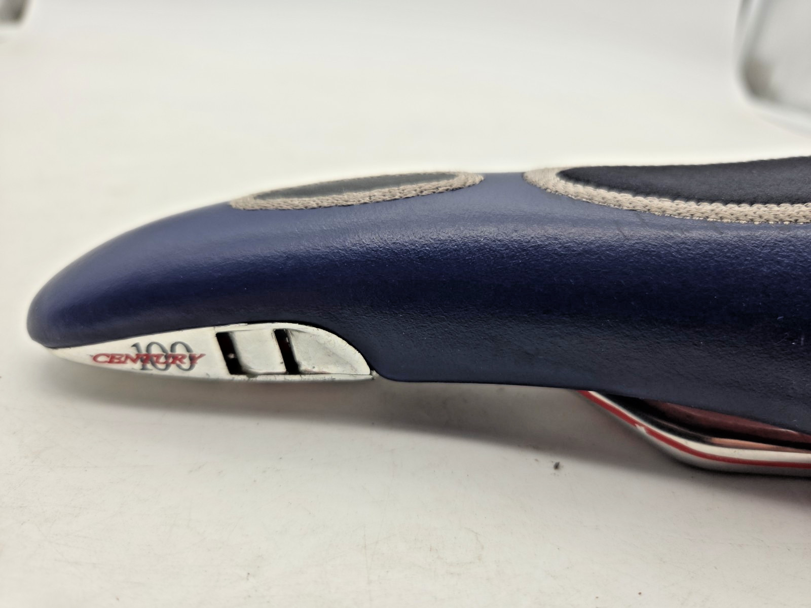 SELLE ITALIA GEL BLACK VINTAGE SADDLE SEAT SEATPOST ROAD RACING BIKE Century 100