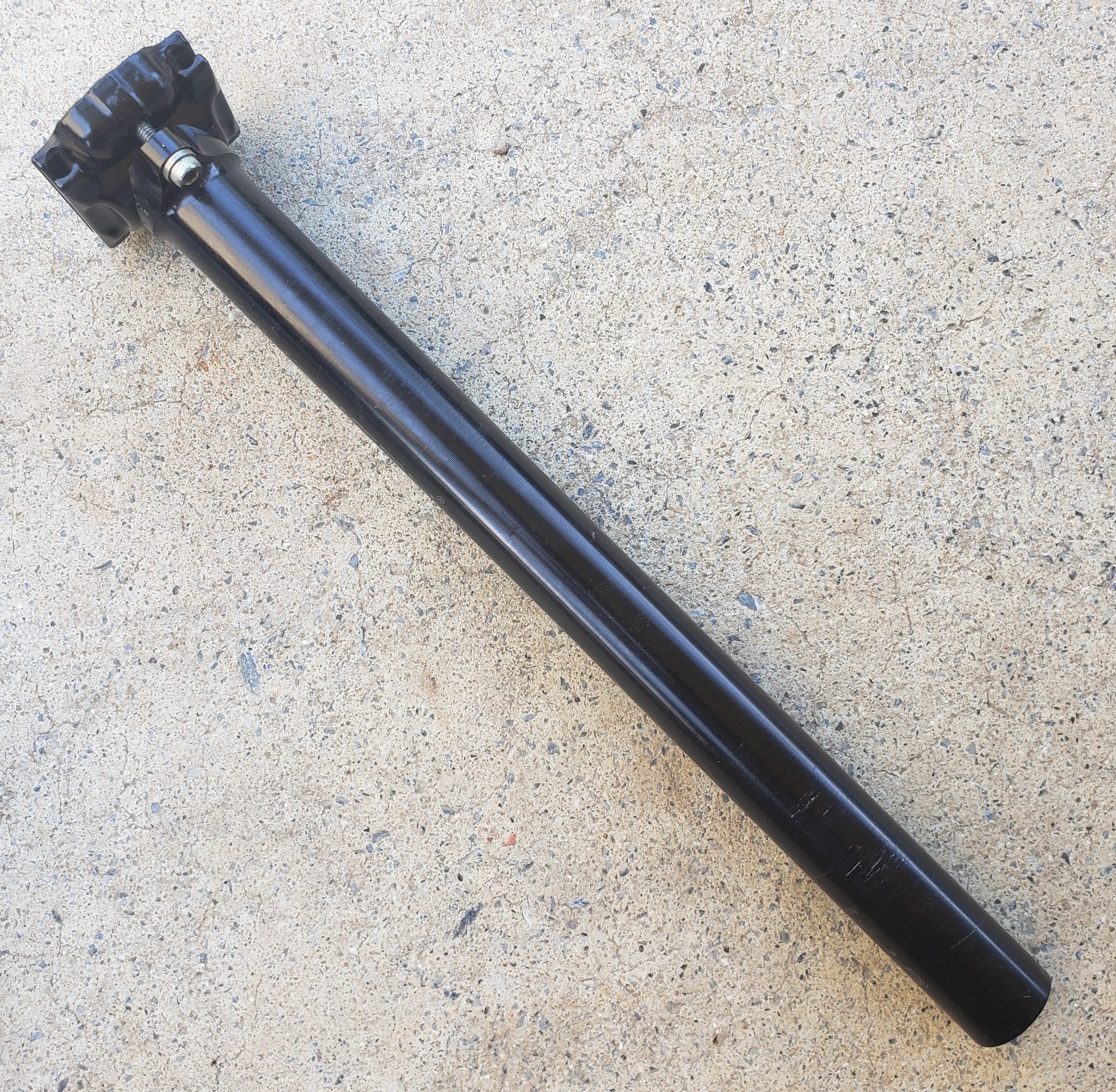 THOMSON ELITE BLACK Aluminum 27.2mm x 330mm Length ZERO SETBACK SEATPOST 232 GR