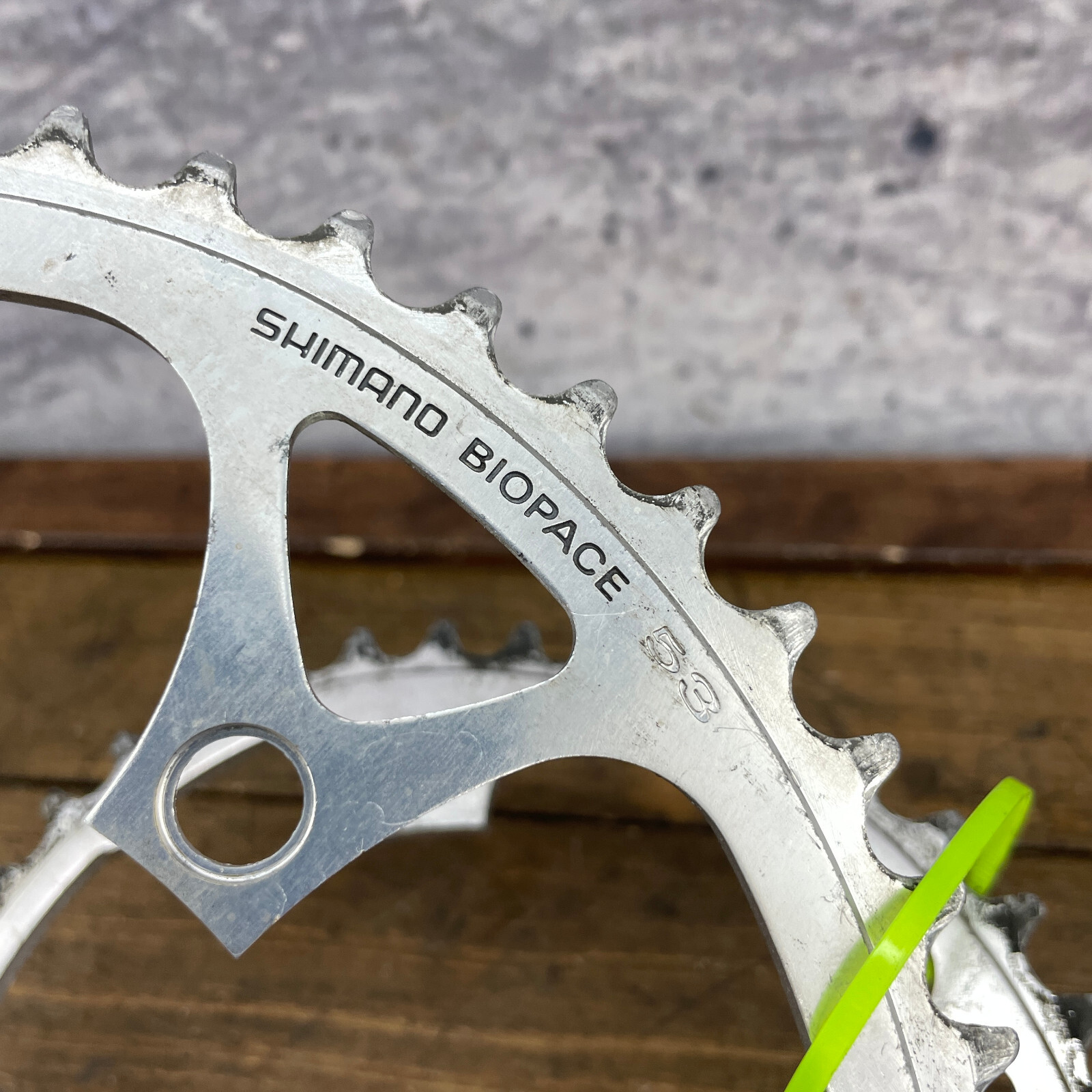 Vintage Shimano 600 Biopace Chainring Set 130 BCD 52 42 Tooth Ring 52t 42t 80s