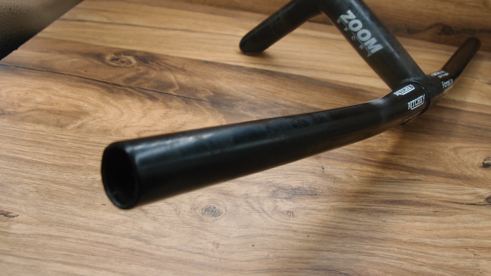 1992 aluminium flat handlebar Ritchey Force Lite 2014 T6 + quill stem ZOOM Sport
