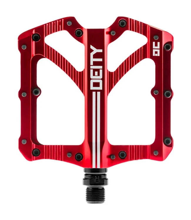 NEW Deity Components Bladerunner Pedals, flat/platform, red