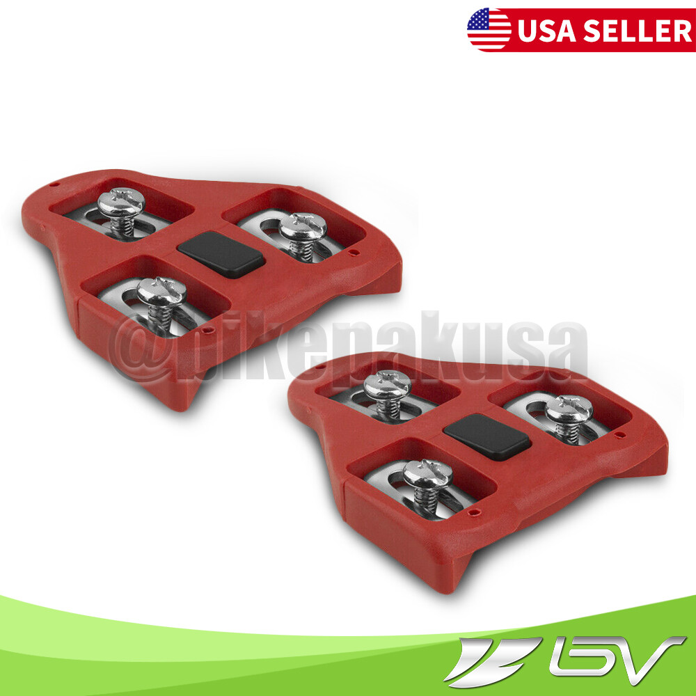 Look Delta Pedal Bike Cleats 9° Float Indoor Cycling Cleats 1 Pair