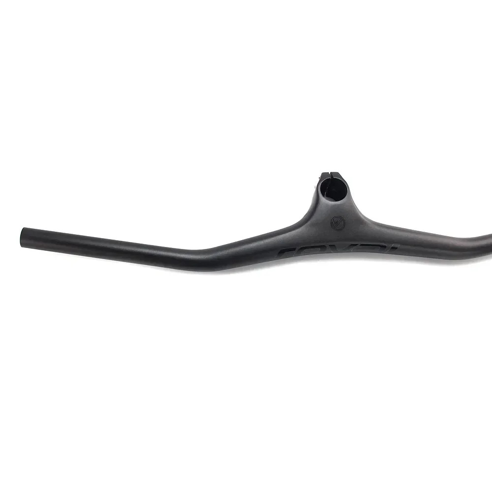 Mtb Handlebars And Stem 28.6mm -10Degree Carbon Integrated Handlebar 720-760mm