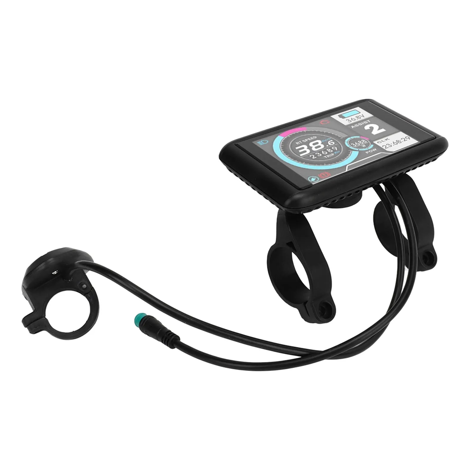 Electric Bike LCD Display 36V-72V UKC1 Colorful Display Control Panel SM/WP Plug