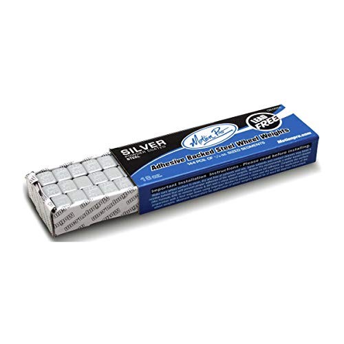 08-0552 Steel 1/8 oz. Wheel Weight – 144 Piece Silver