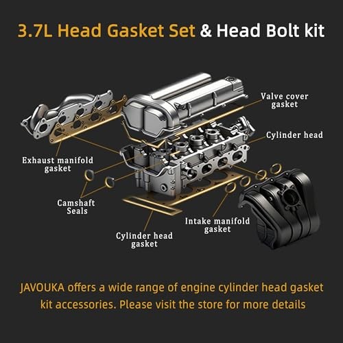 Head Gasket Set with Bolts, 3.7L, fits for Jeep for Liberty 3.7L 2005-2012