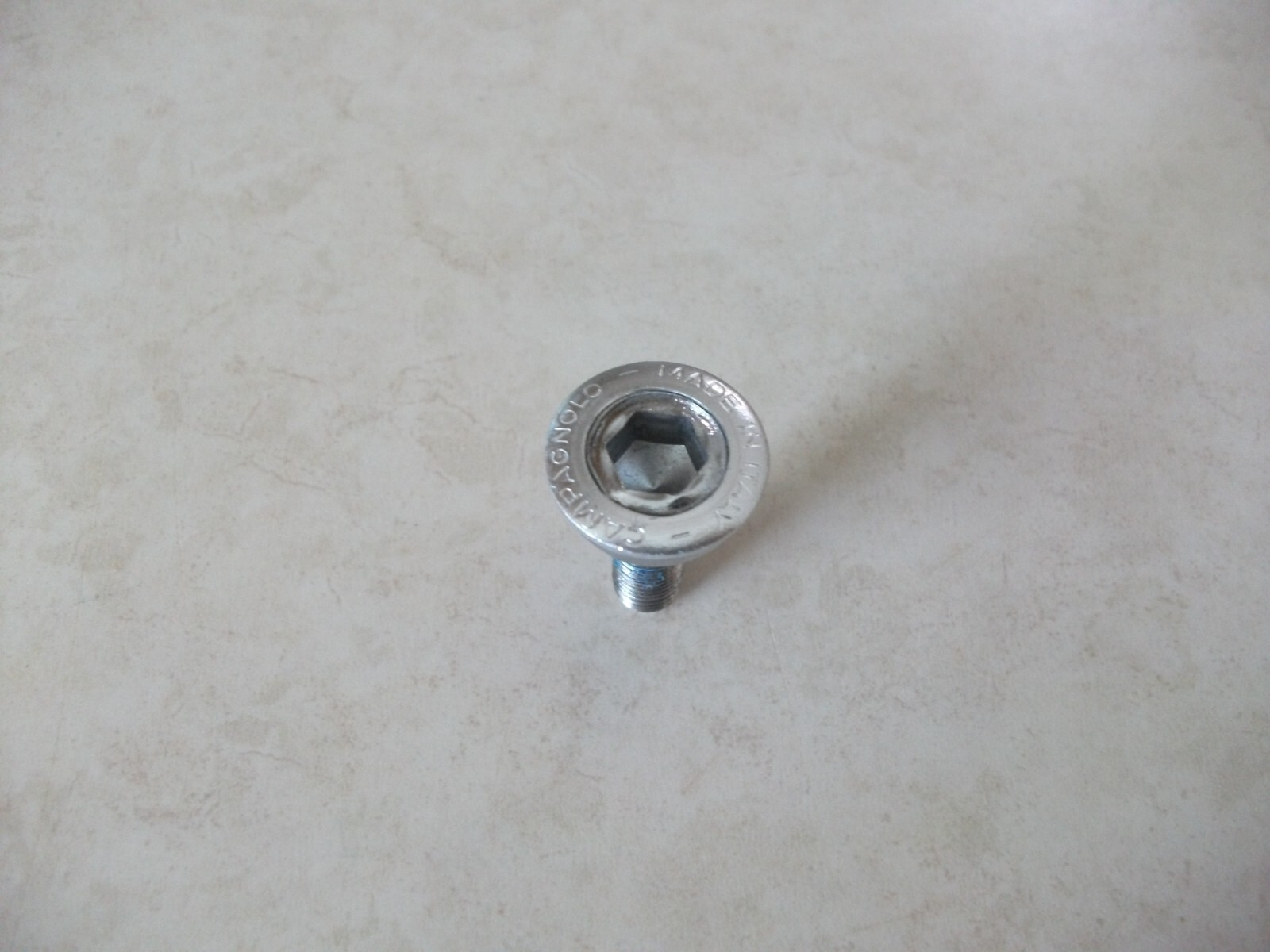 Campagnolo Record bottom bracket binder bolt 23mm 90’s ISO square taper