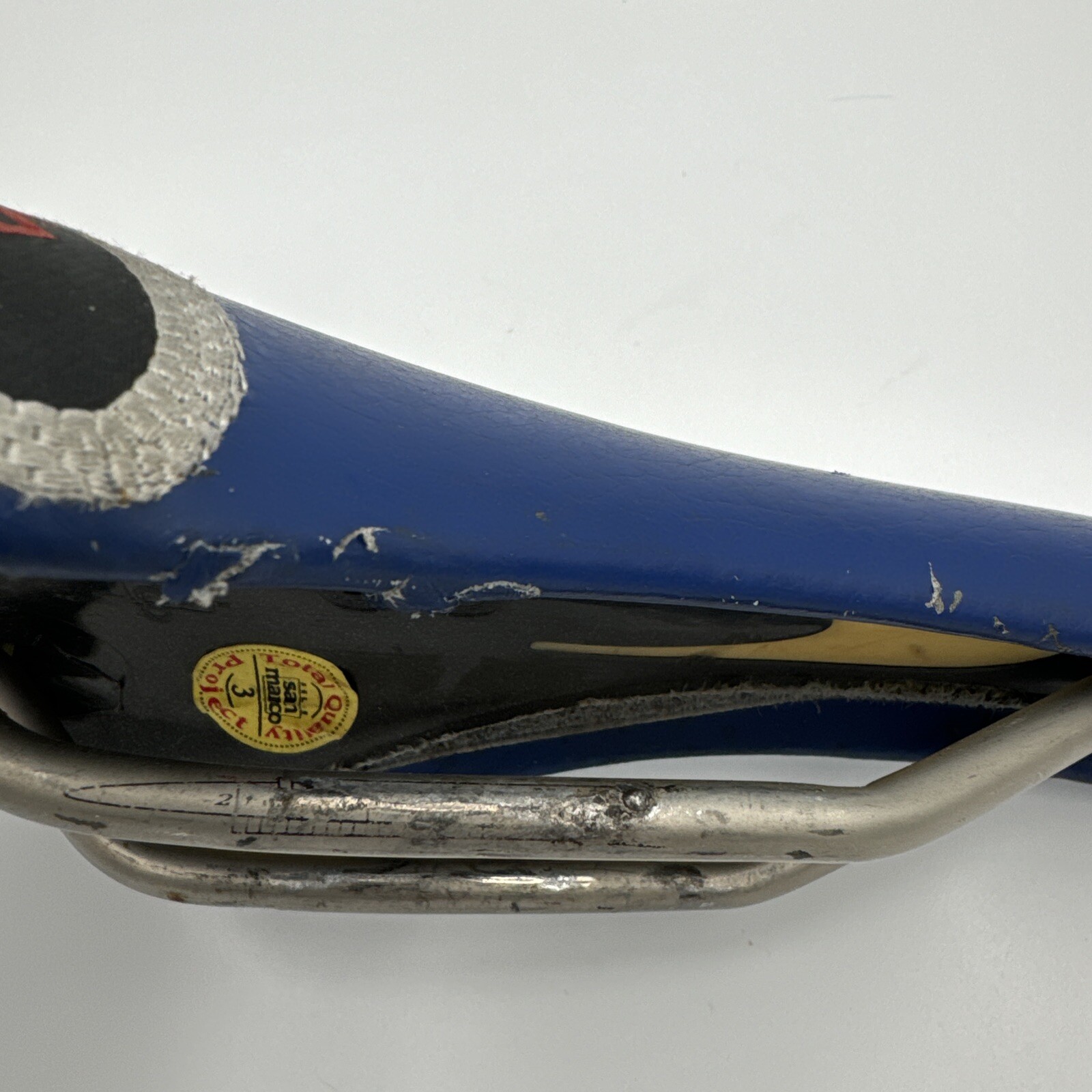 Selle San Marco USPS Postal Racing 7x7mm Alloy Rails Saddle TREK TEAM USED