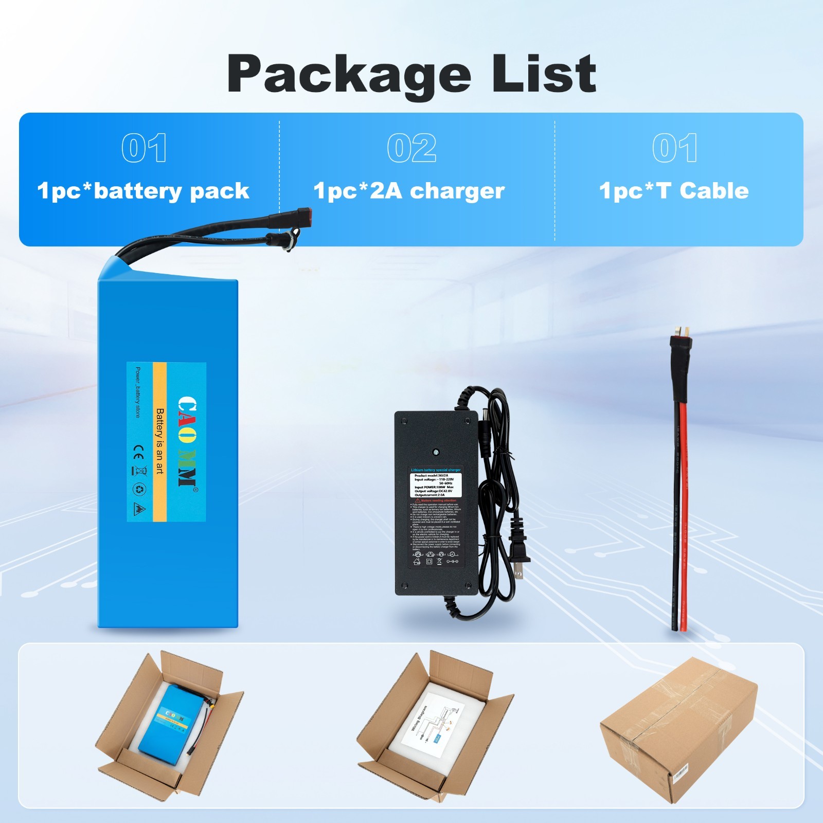 48V 14Ah Ebike Lithium Battery for Electric Bicycle Bike 100W-1000W 30A BMS