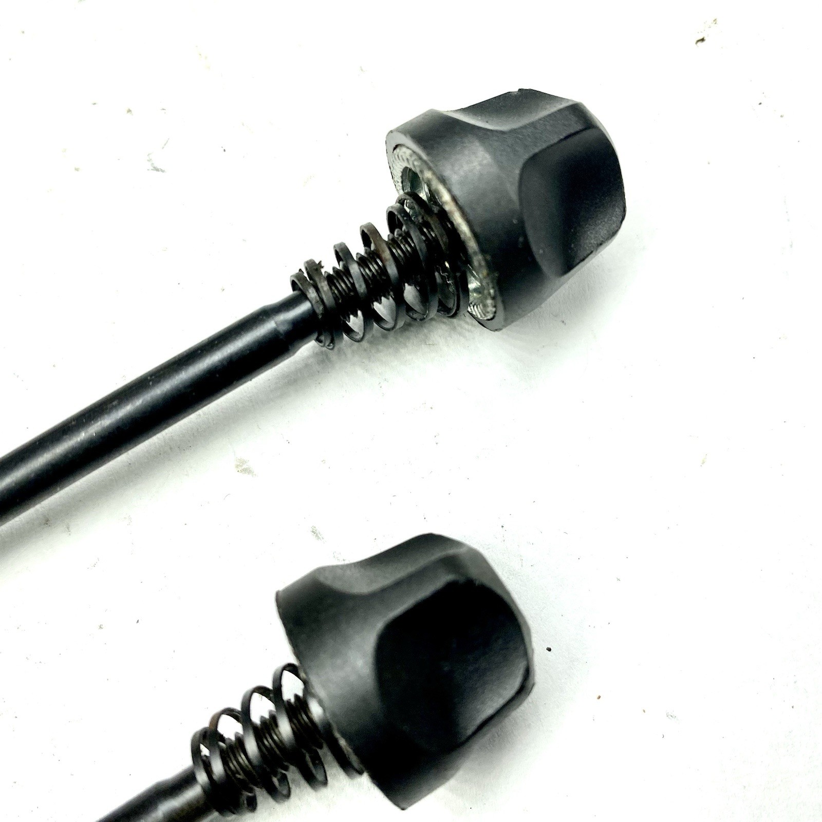 Shimano Quick Release Skewer Set Front Rear 100mm 135mm QR Satin Chrome