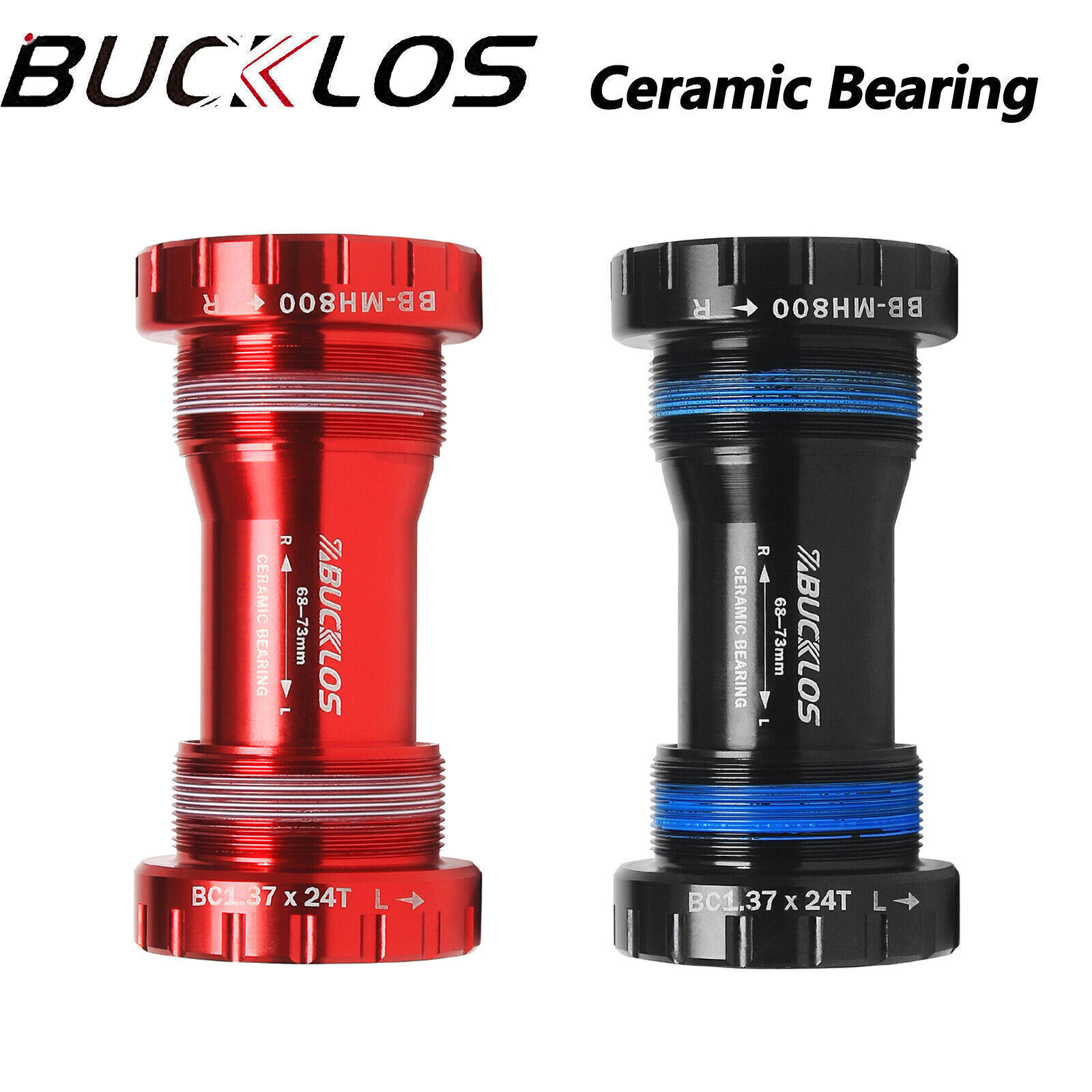 US Ceramic Bearing Bottom Bracket BB68/73mm MTB Road Bike Threaded Hollowtech II