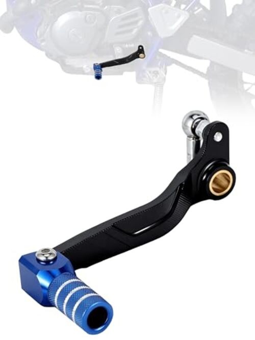 Dirt Bike Gear Shifter Lever for TTR 125,CNC Folding Motorcycle Pit Bike Blue