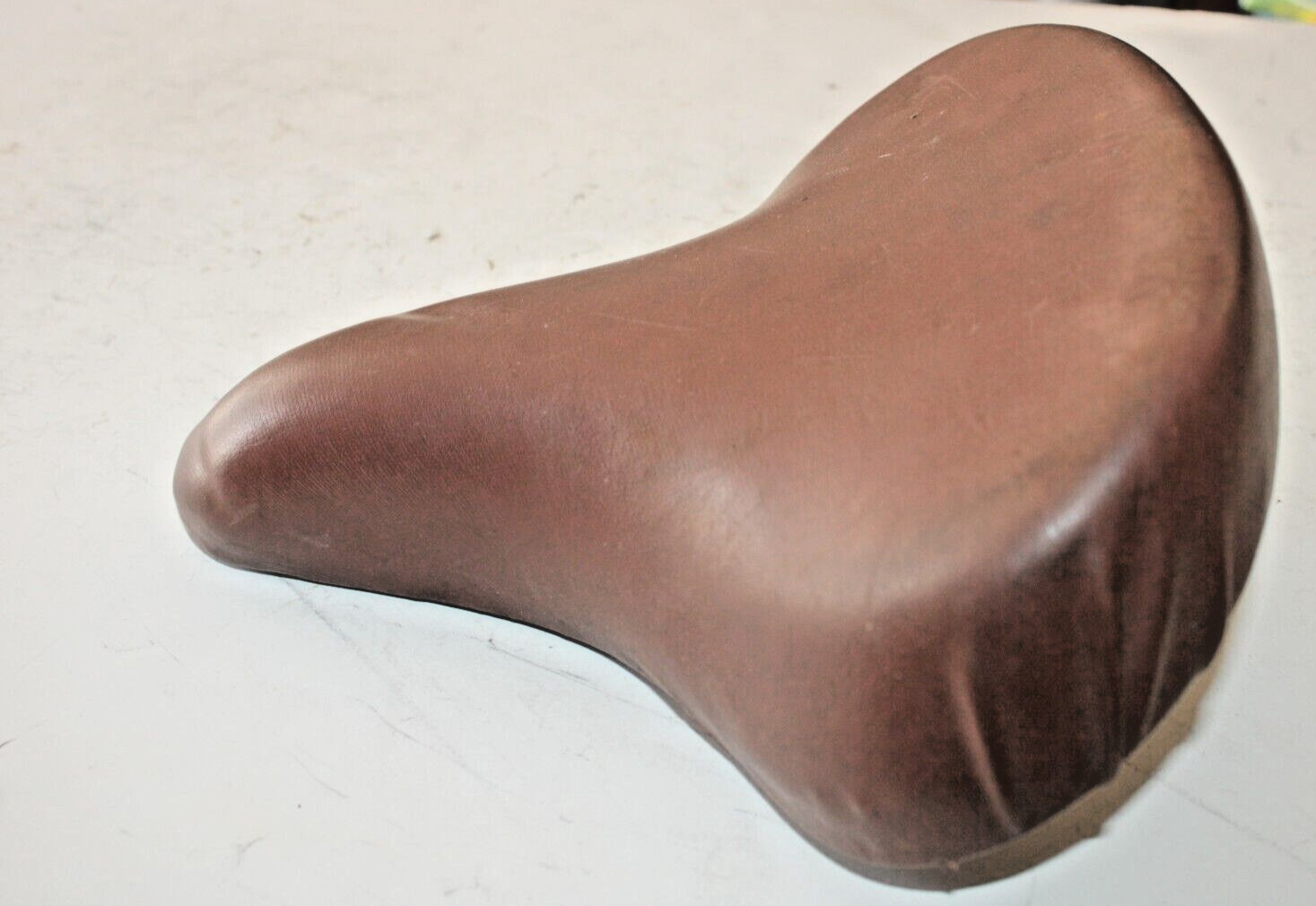 Vintage Ridashiye Bike Saddle 260/240mm Brown 638g Comfort Hybrid Fast Shipper