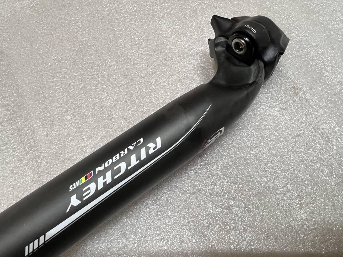 NEW RITCHEY WCS I-BEAM CARBON SEATPOST 31.6mm 400mm 180g LIGHTWEIGHT GENUINE MTB