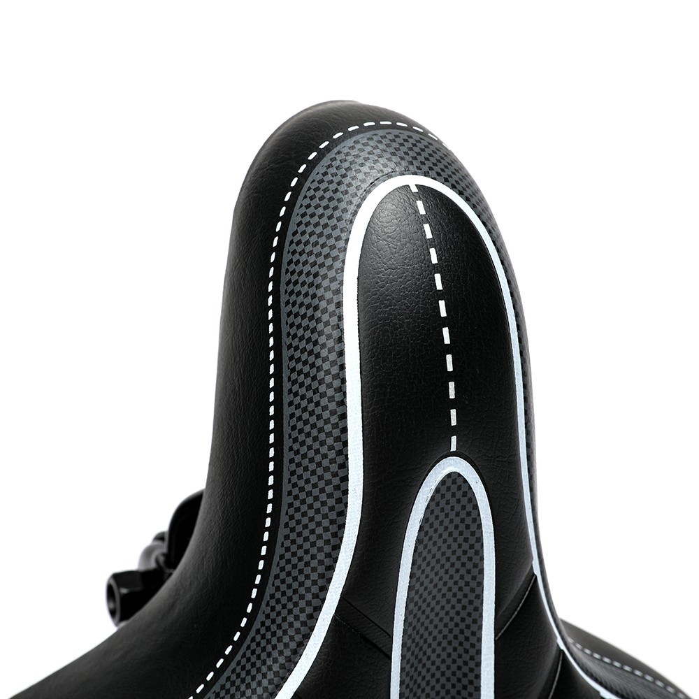 Bicycle Saddles with Shock Spring Wide Bike Seat Cushion for Mountain Road Bikes