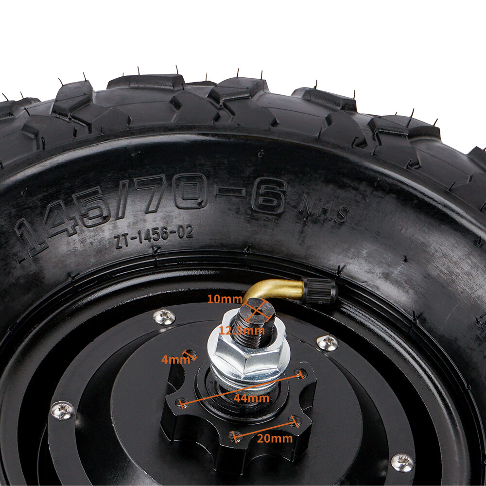 14.5inch Electric Wheelbarrow Wheel Motor High Torque 40 N.M Cart Gear Hub Motor