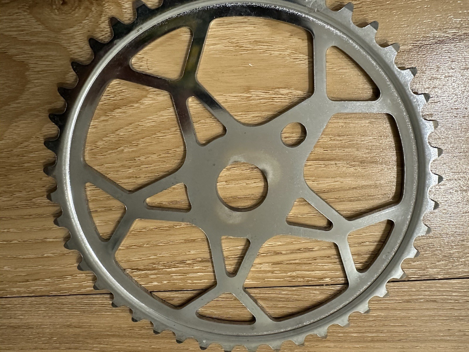 NOS Vintage Sugino Snowflake 44T Steel BMX Bike Sprocket Chainring Old School