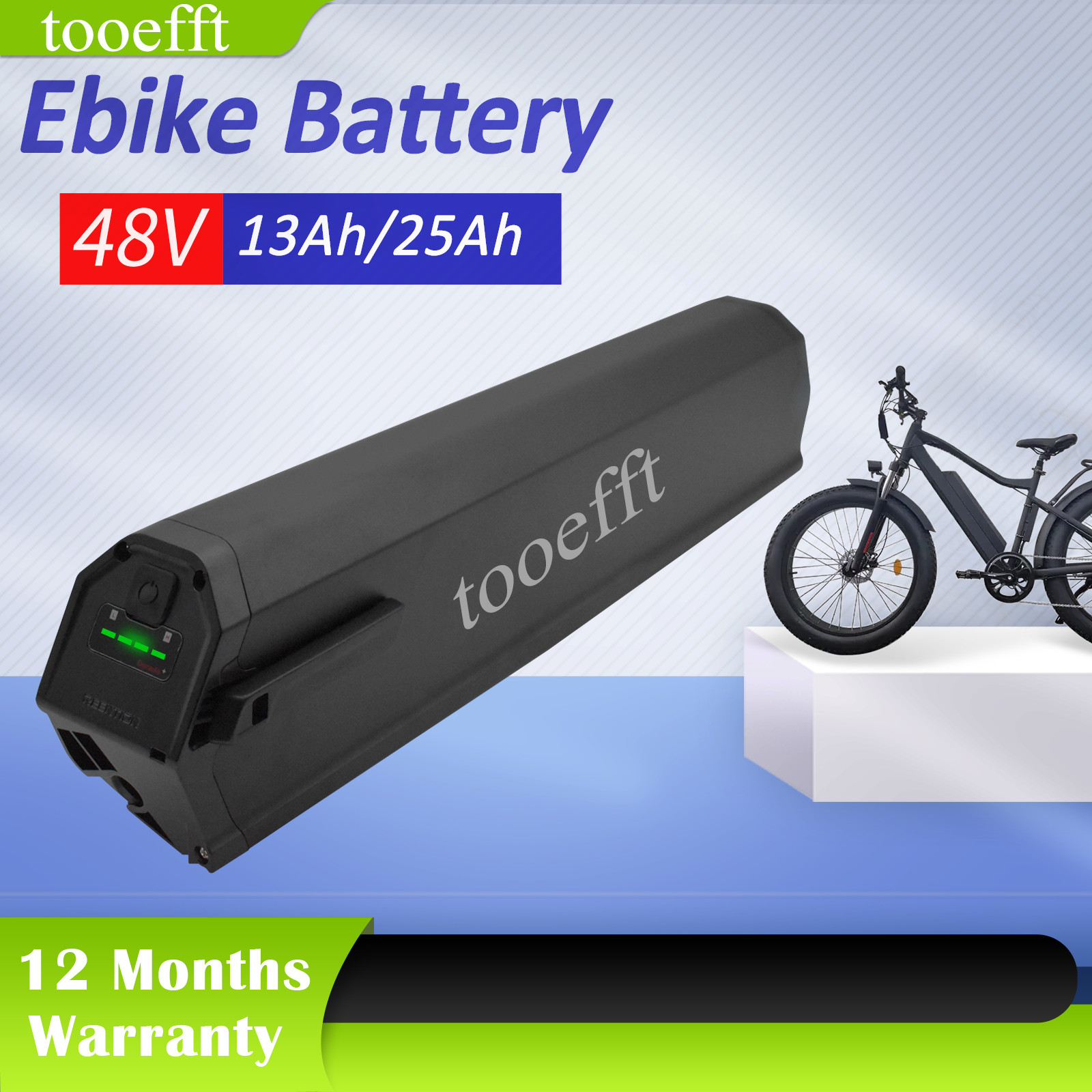 48V 13Ah 17.5Ah 25Ah Battery for Gotrax EBE5 NCM Moscow Csc FT1000MD magnum Bike