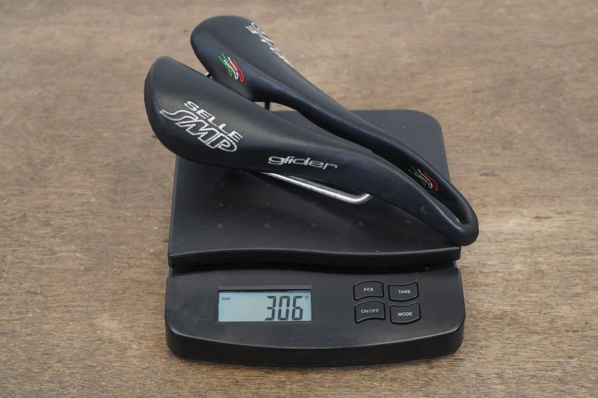 132mm Selle SMP Glider Stainless Steel Rail Road Saddle 306g