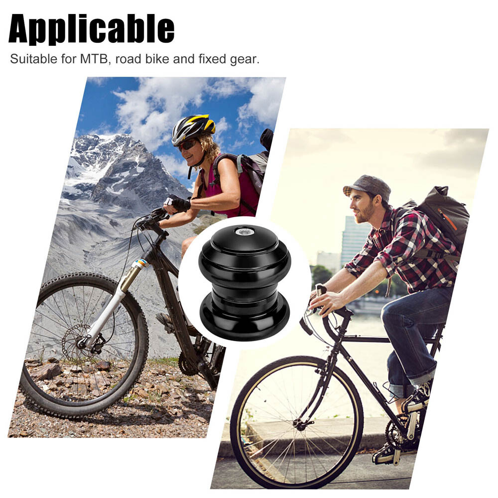 US 2Sets 34mm 1-1/8″ Threadless MTB Road Bicycle Sealed External Bearing Headset