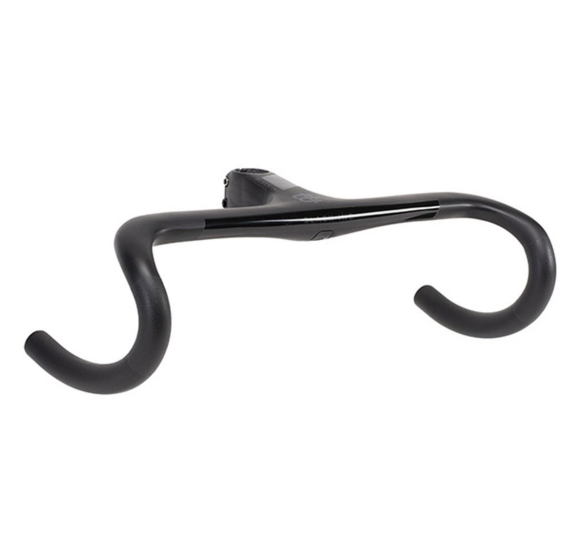 Black Inc AB01 Aero Barstem Integrated Carbon handlebar 42cm 110×420 Titanium