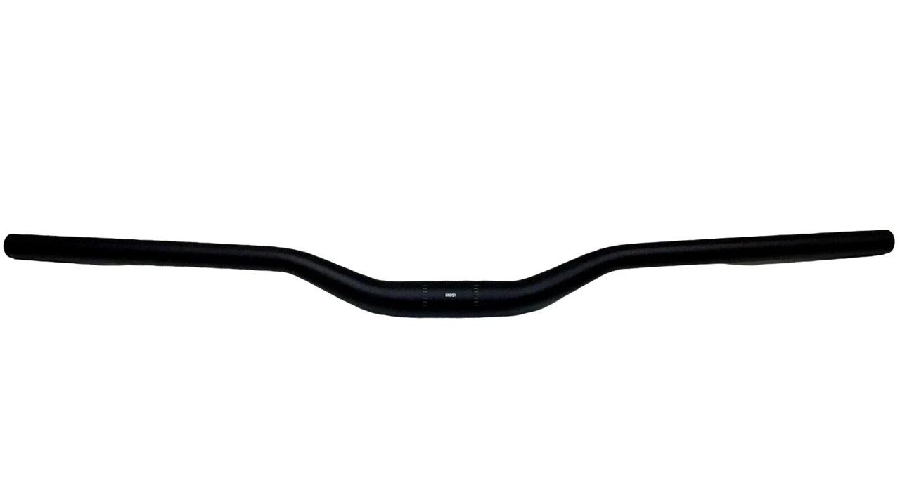 MTB Riser Handlebar 31.8mm Clamp 780mm Wide 35mm Rise Alloy eBike