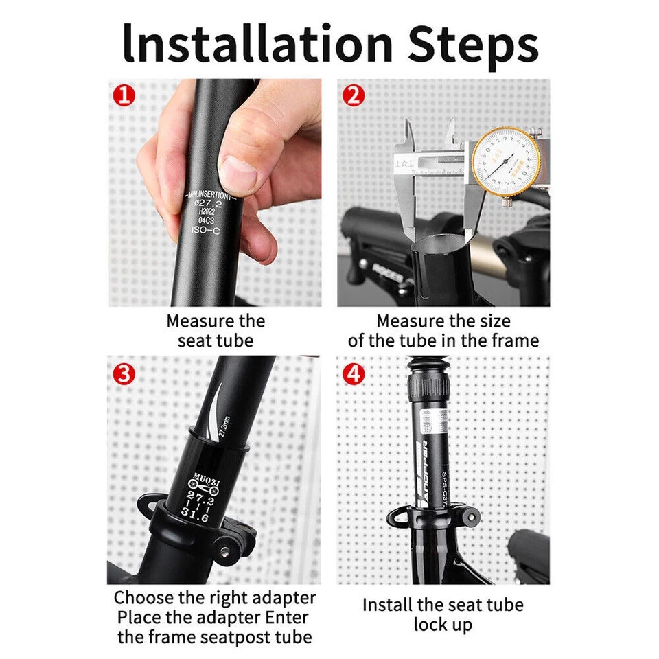 MTB Bicycle Bike Seat Post Shim Tube Sleeve Reducer Seatpost Converter Adapter