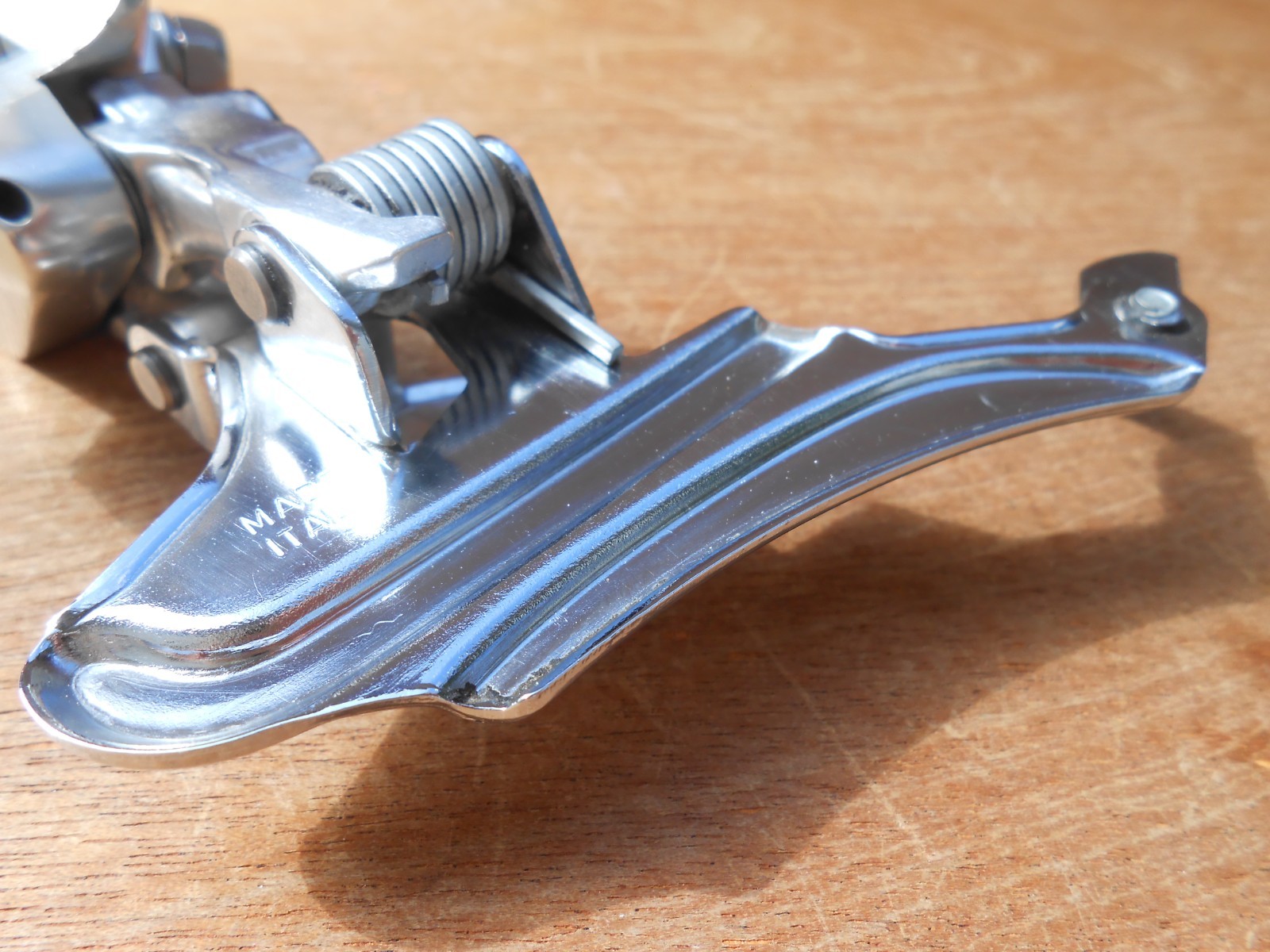 Vintage Campagnolo Record O.R. MTB Rear Derailleur Triple Bottom Pull 31.8 Clamp