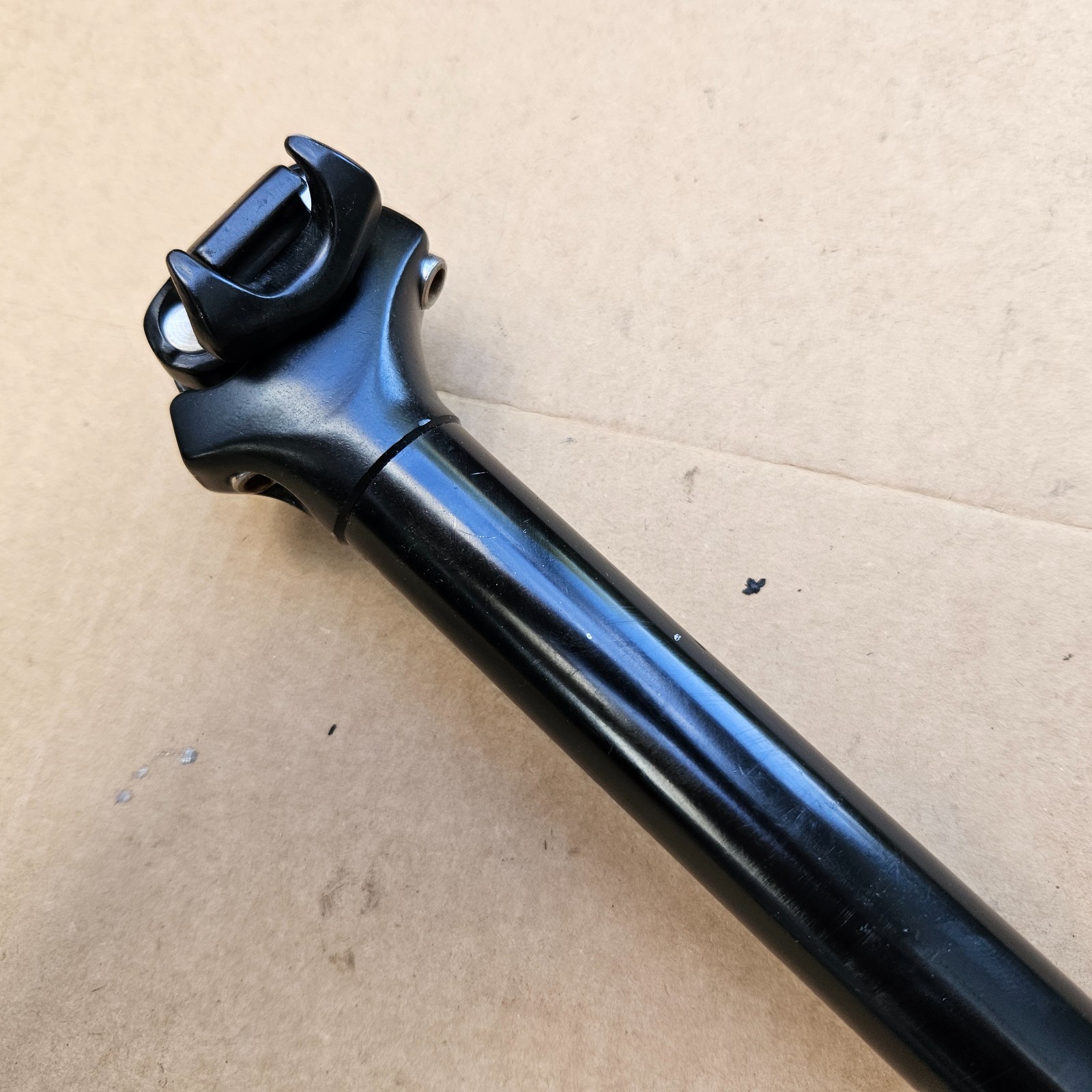 Vintage 90s 2-Bolt Tahoma GT Seatpost 27.2mm x 350mm 27.2 Mountain Bike Black