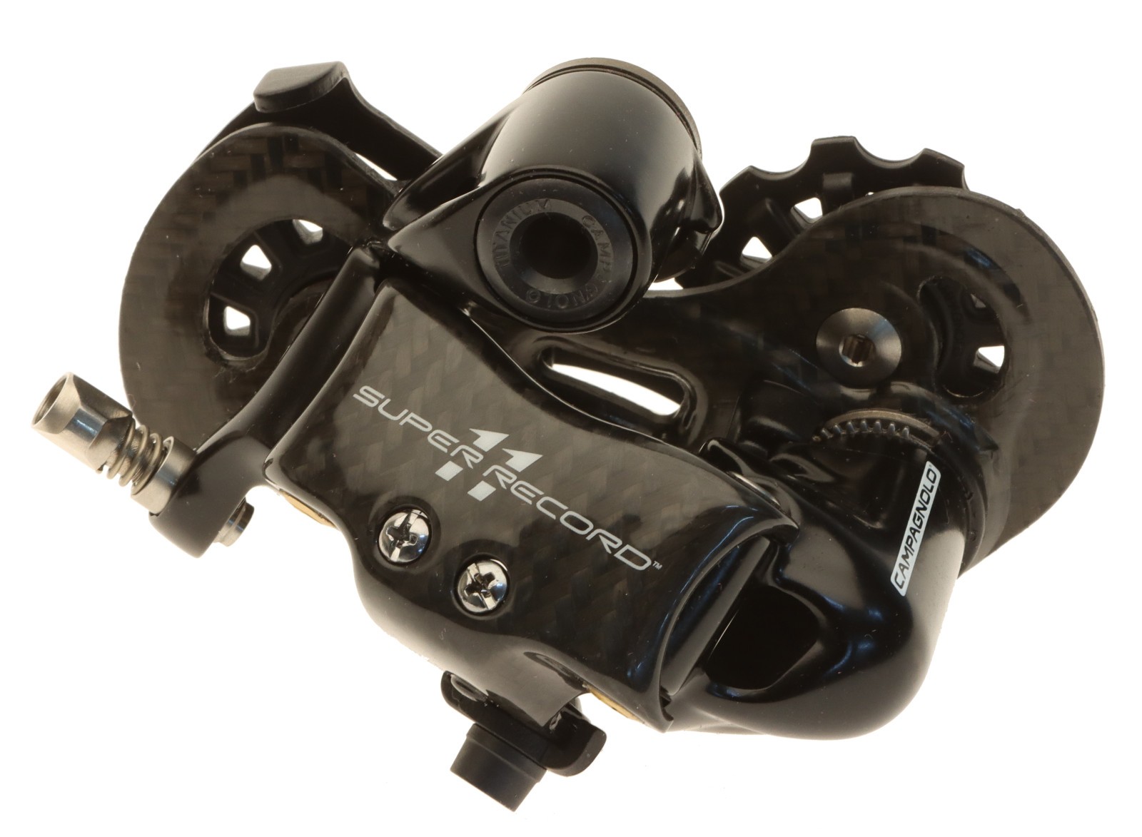Campagnolo Super Record Rear Derailleur 11 Speed Short Cage Carbon ’09 NOS NEW