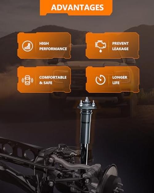 349194 5645 Rear Shocks Struts for Ford Focus, Shock 2*Rear Shock Absorber