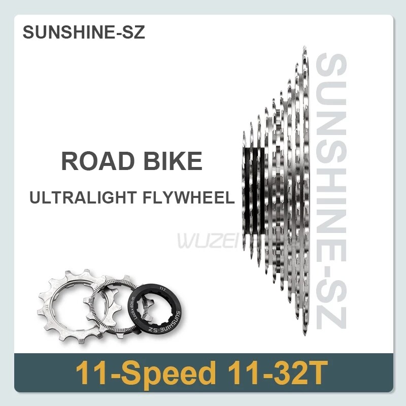 SUNSHINE Road Bike 11/12 Speed Ultralight Cassette 11-28/32/34/36T