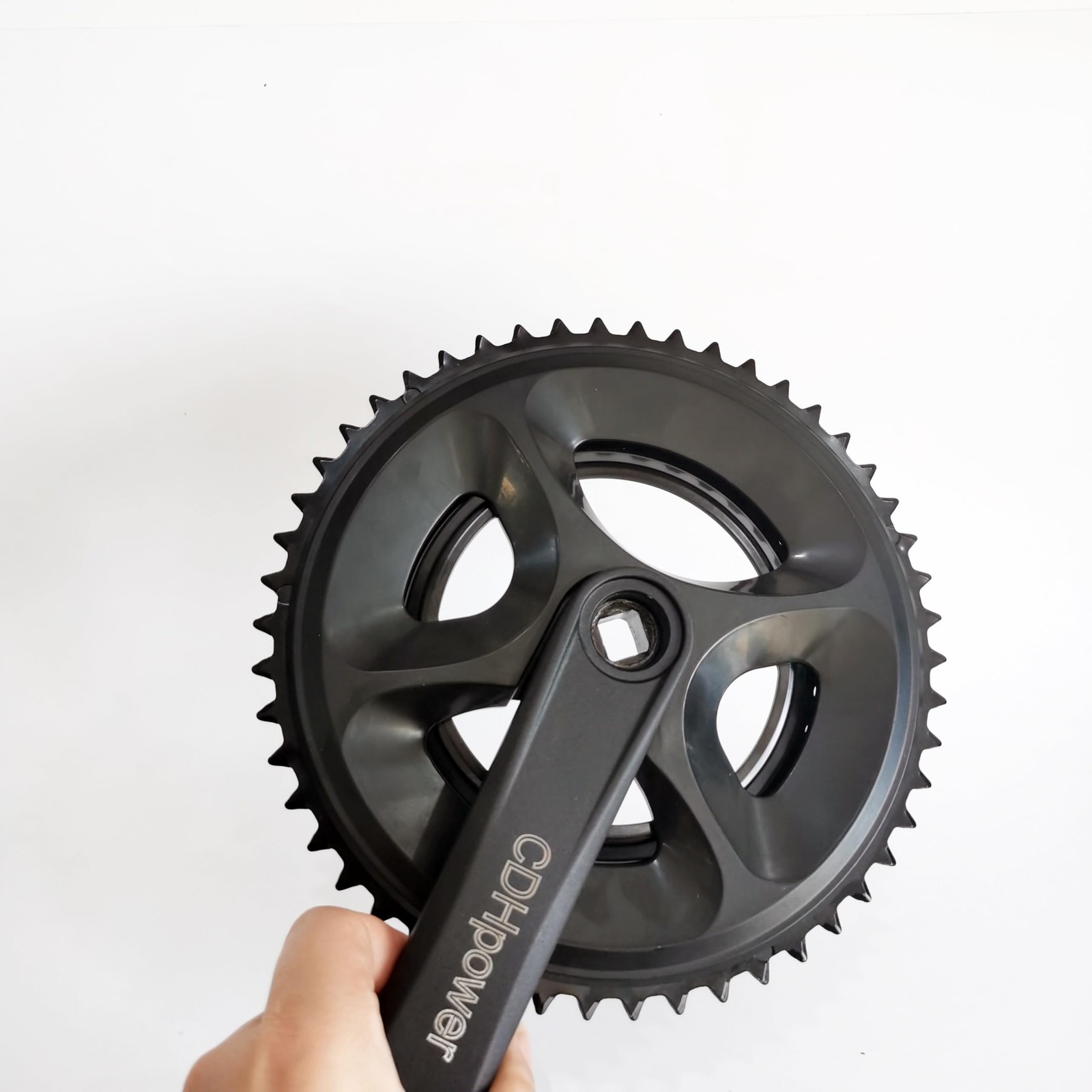 DONSP1986 Double Speed Crankset 50T/34T Chainring 170mm Crank 50T/34T, Black