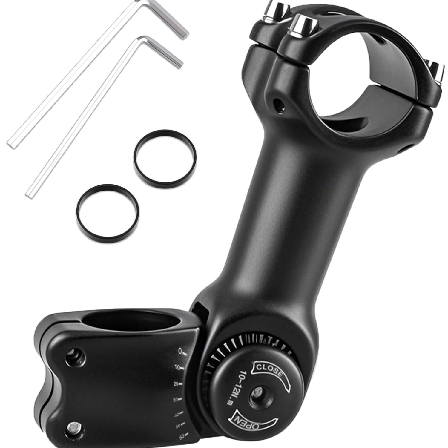 Bike Stem 25.4 31.8 Adjustable 90/110/130/145mm Bike Handlebar Extender Stem …