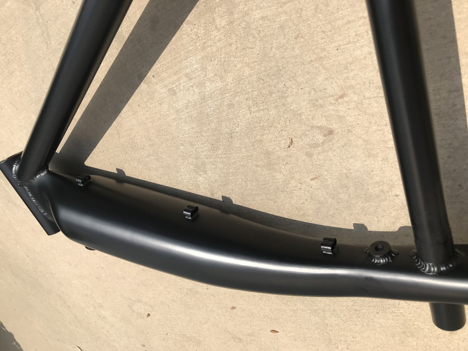 CDHPOWER Black Felt Faker Gas Frame 3.4L &26″ Suspension Fork-Gas Motorized Bike