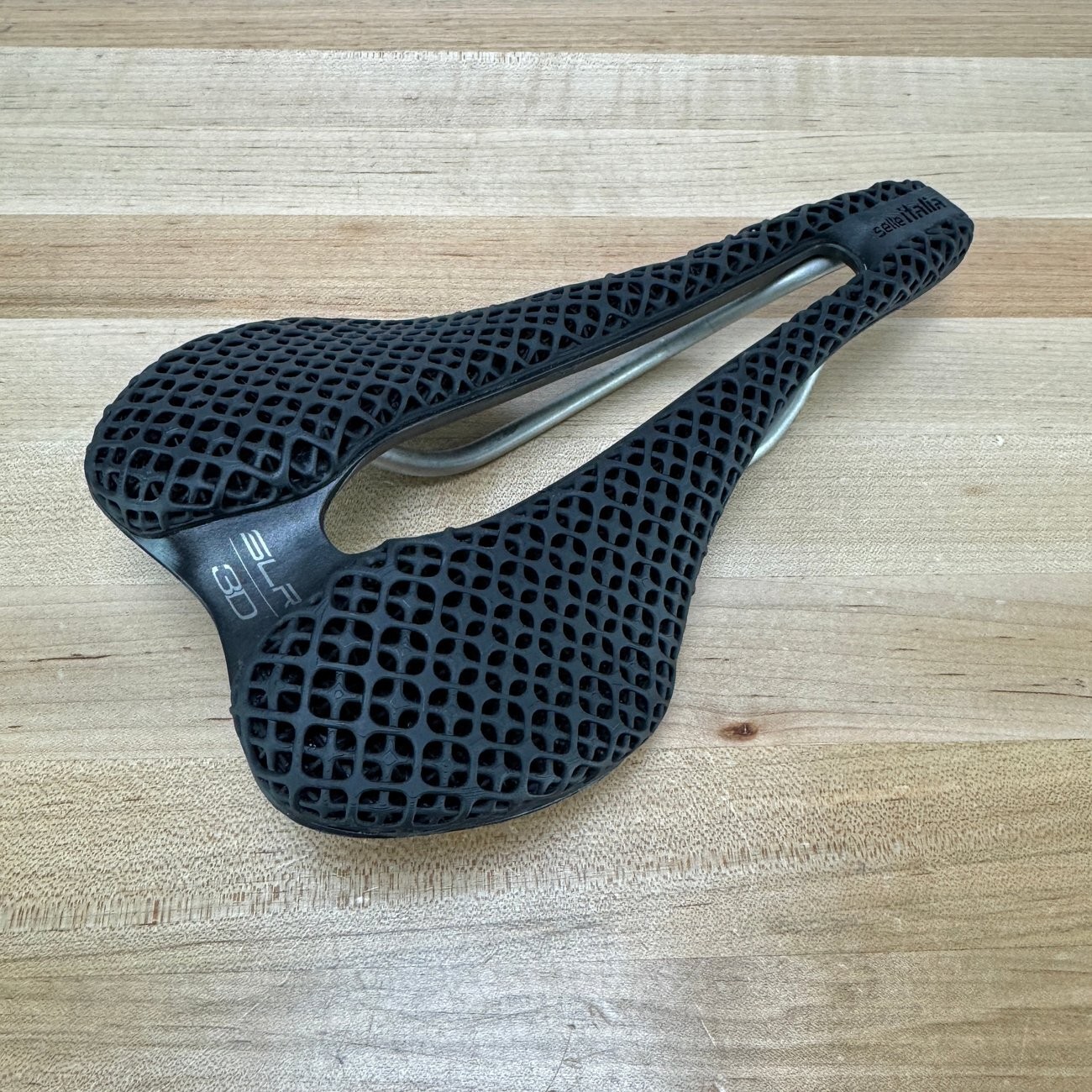 Selle Italia SLR Boost 3D Superflow 145mm 7x7mm Titanium Rails Bike Saddle 213g