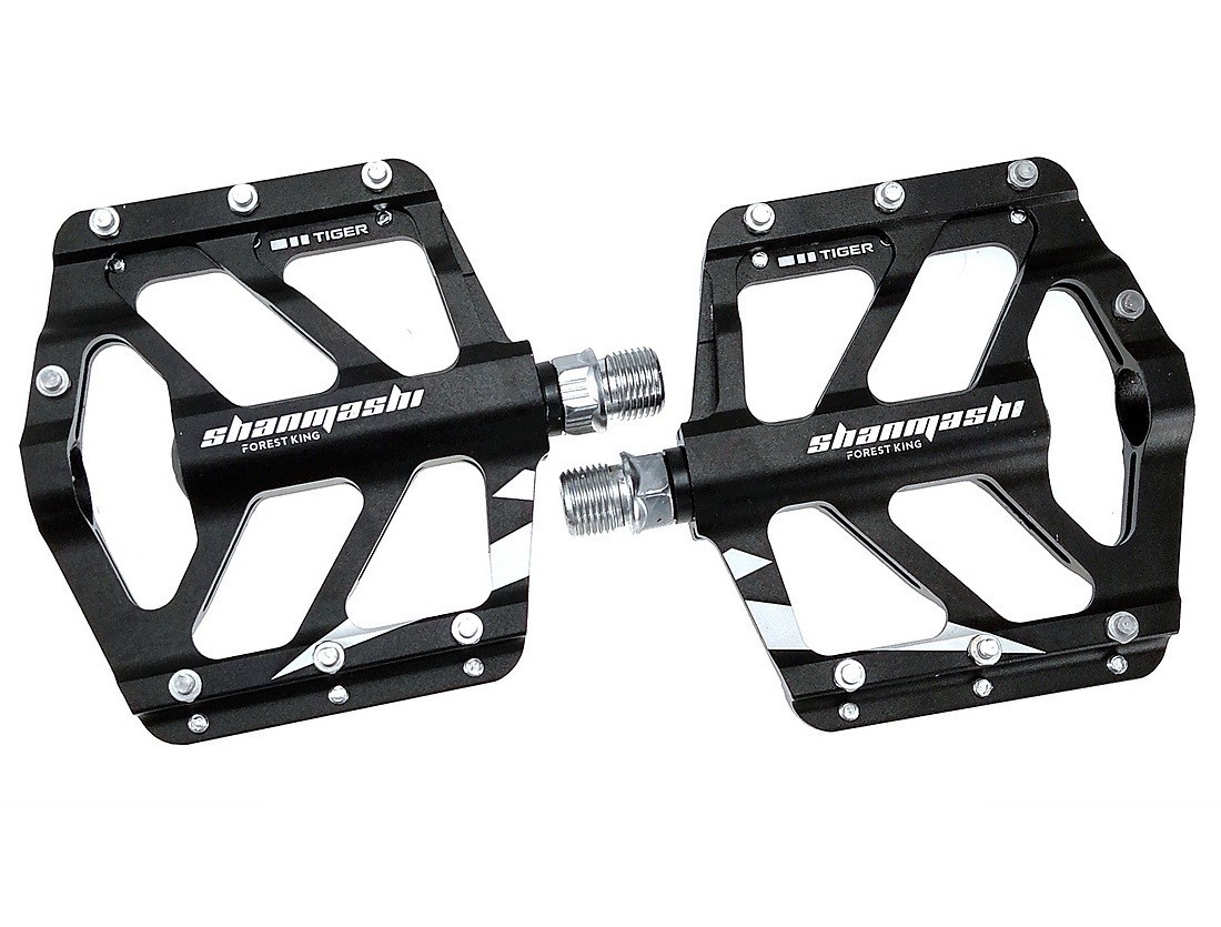 CNC Aluminum Road MTB Folding Bike Bicycle Pedal Flat Pedals Bearing Tiger