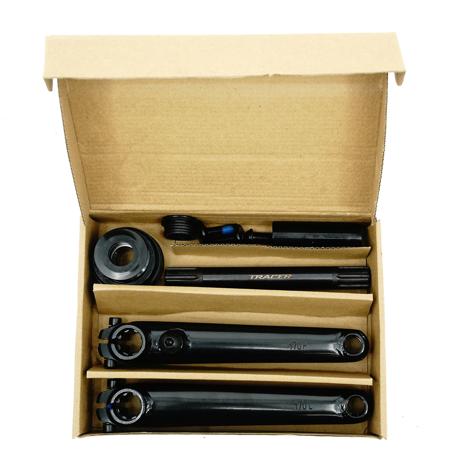 Tracer CS-UBX200 Crank Set Steel 170mm USA/bb 8T