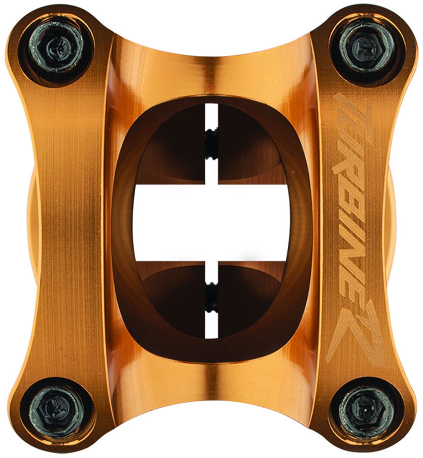 RaceFace Turbine R 35 Stem – 40mm, 35mm Clamp, +/-0, 1 1/8″, Gold