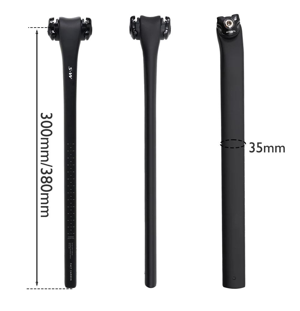 Carbon Seatpost Ultralight SL8 Road Bicycle Seat Post 0mm Offset Bicycle Parts