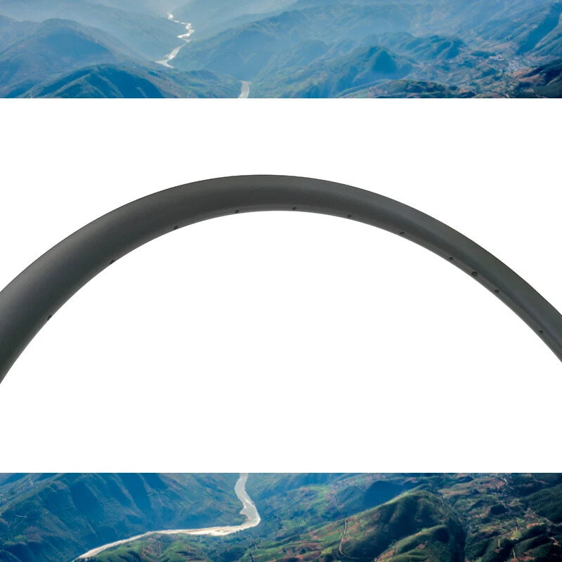 29er 30X30 30X25mm MTB Bicycle Carbon Rim Tubeless Clincher 24 28 32 Hole
