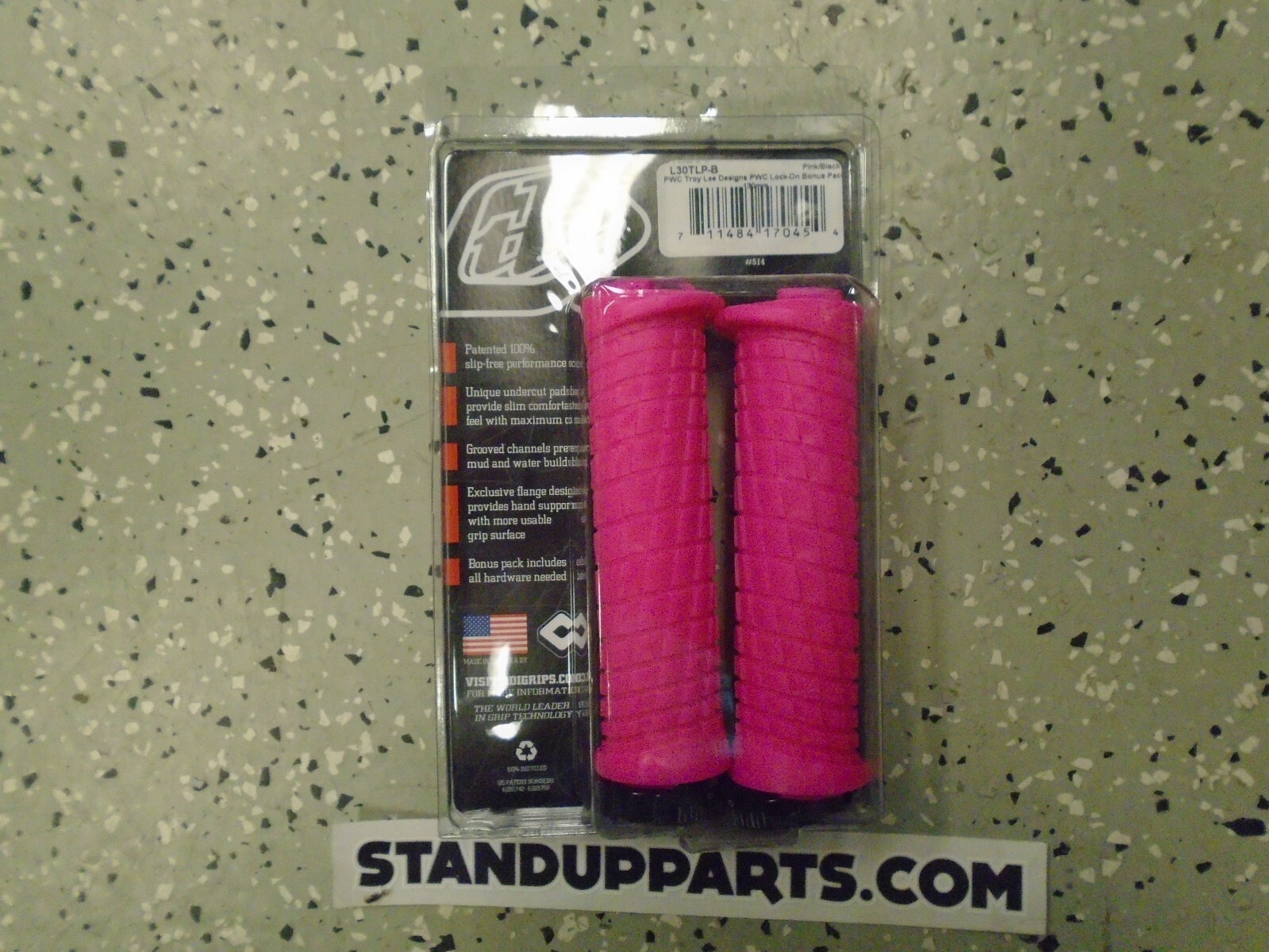 ODI PINK Lock on Grips atv pwc Jet-Ski Sea-Doo Wave-runner-Blaster Instock TLD