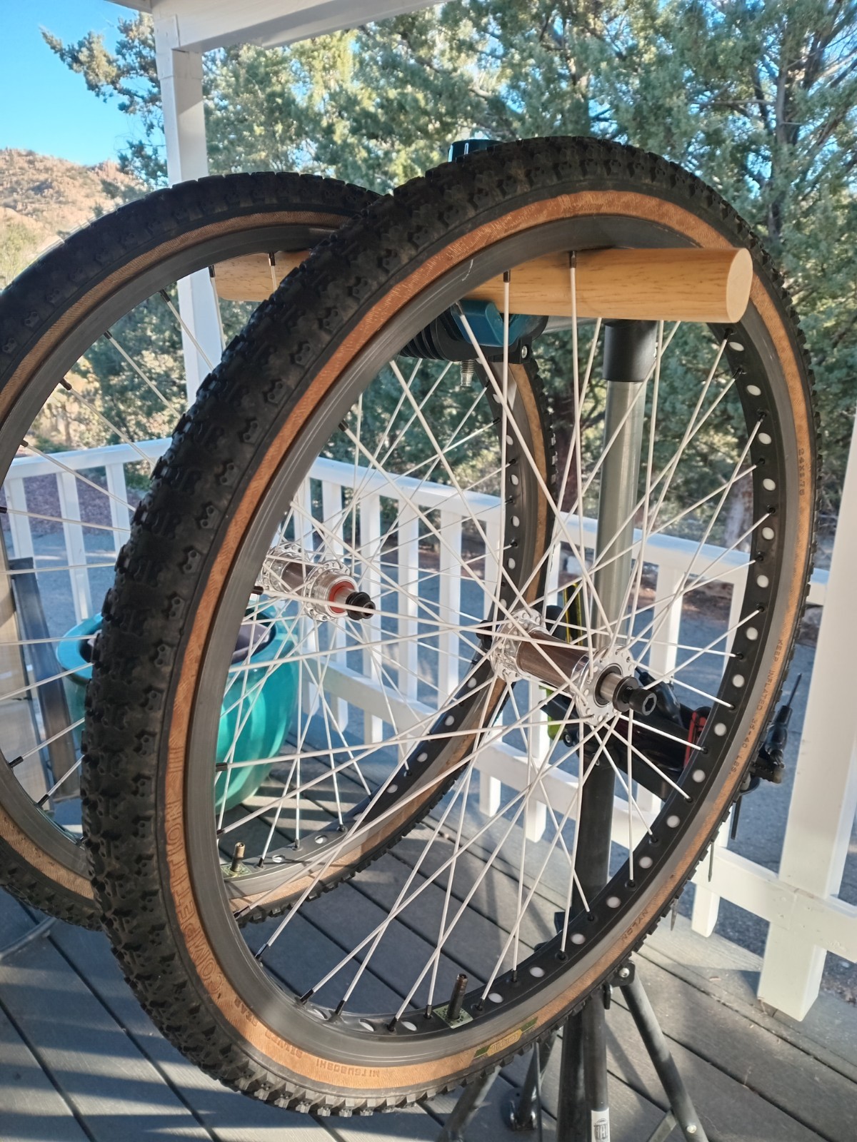24″ pro class III Bullseye hubs