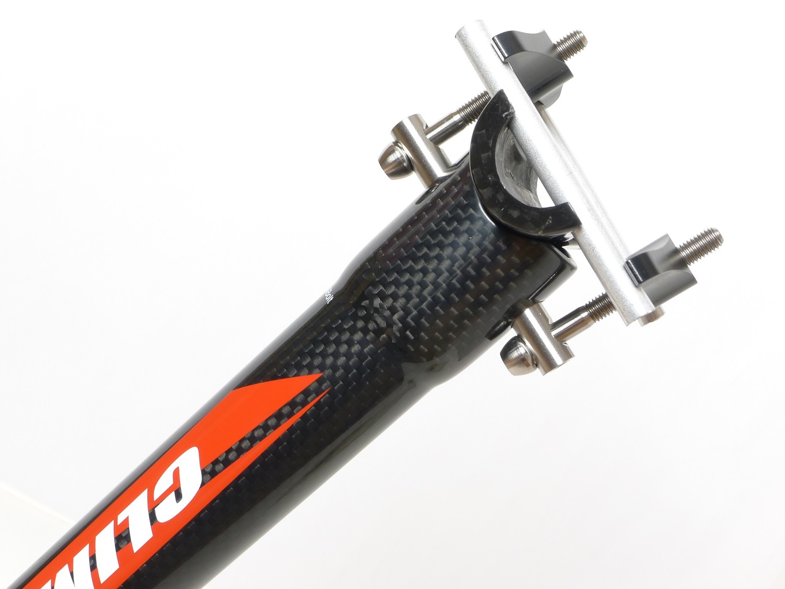 mr-ride 31.6x400mm 150g Climax SP02C 3K gloss carbon Seat Post Ti Hardware black