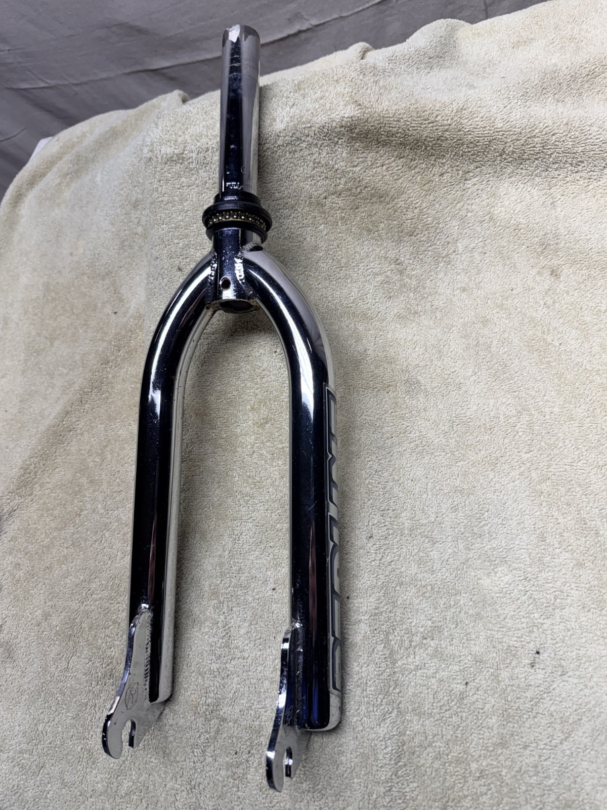 Mid School BMX 2000 Redline 1 1/8in Threadless Forks 20in – Chrome – 8/10 Clean