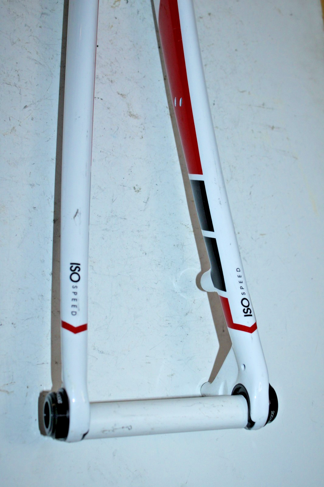 Trek Carbon Racing Road Bike Fork 700c Tapered 350mm White QR Fast USA Shipper:)