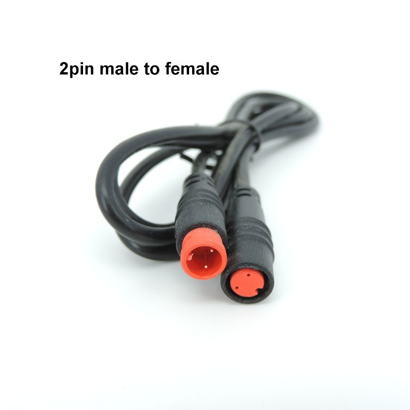 M8 2/3 4 5 6 Pin male to female M/F Plug Cable Electric Bicycle Waterproof Ebike