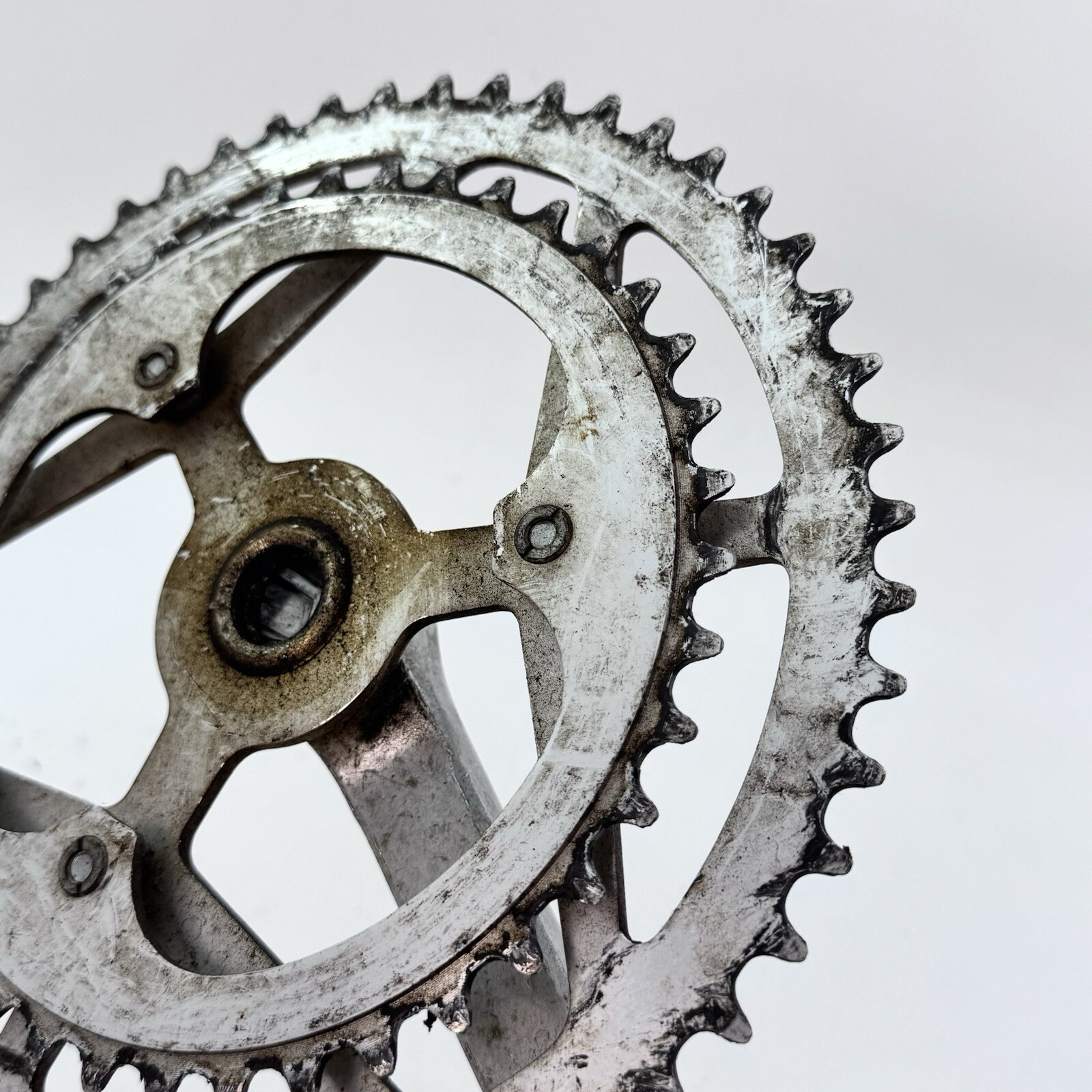 Vintage Sugino Maxy Crank Right Side 171 mm Forged 52T 40T Double Road Race A83