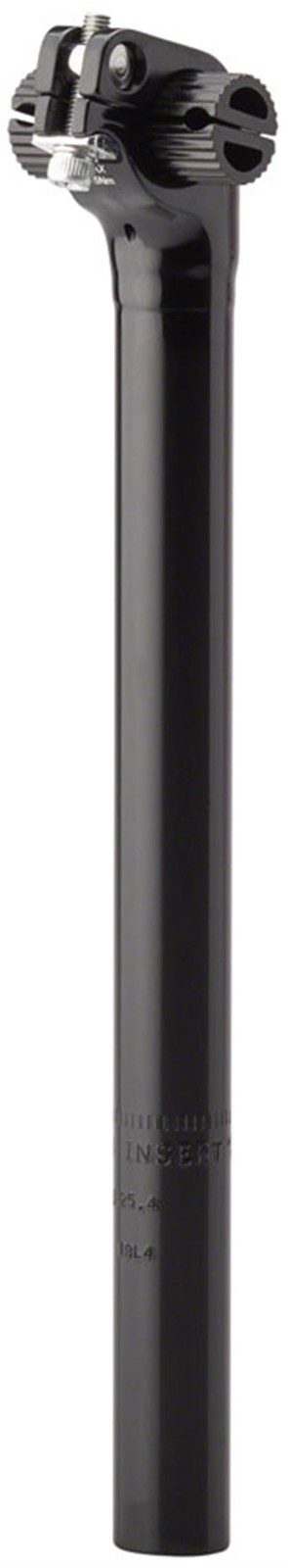 Odyssey Intac Railed Seatpost – 25.4mm, 300mm, Black