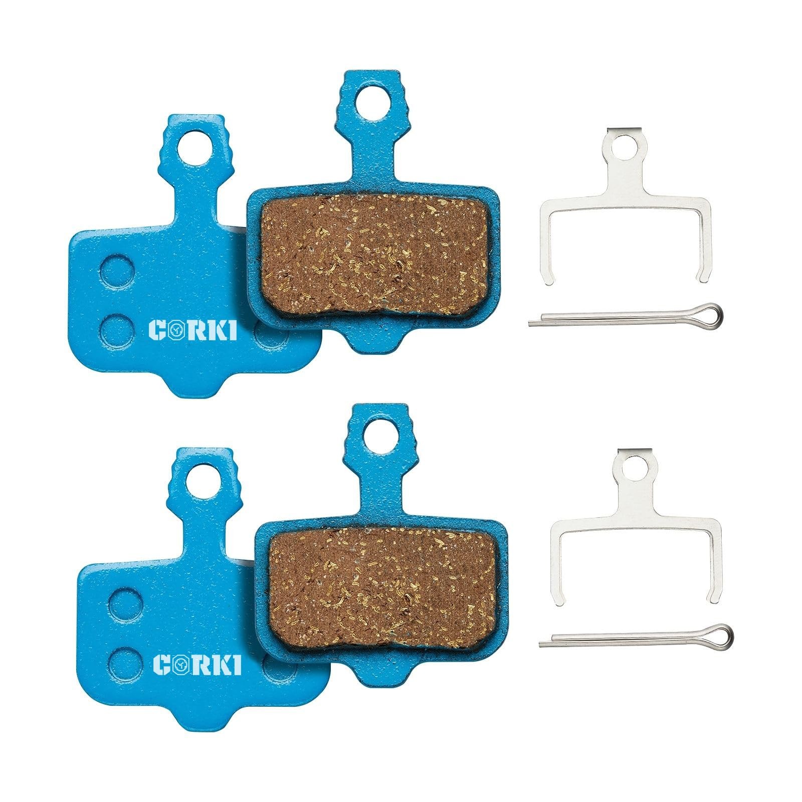 2 Pairs Multi-Metallic Disc Brake Pads for Avid